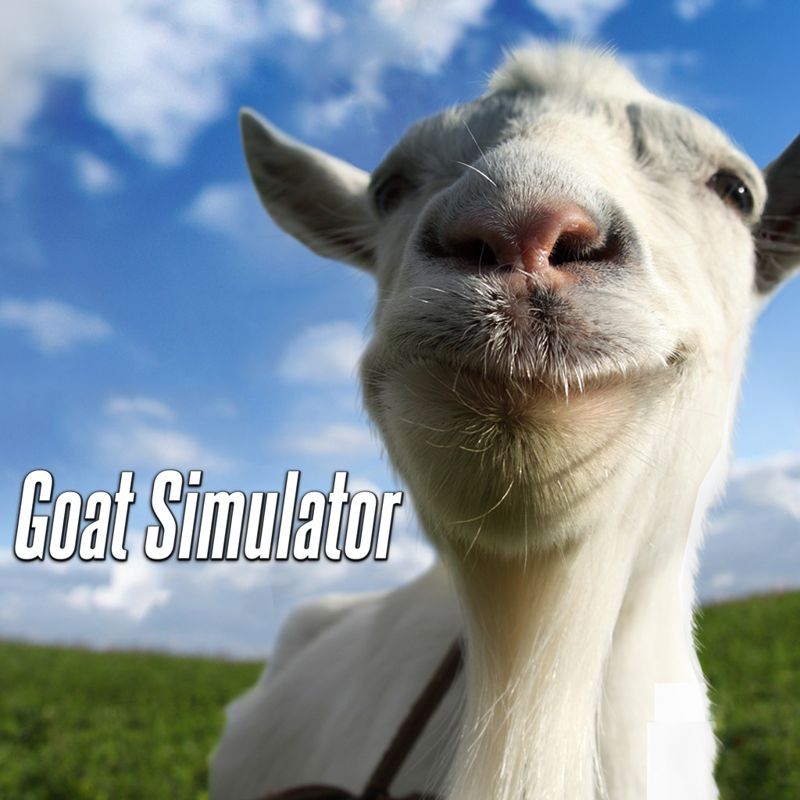 Goat Simulator box art for Playstation 4
